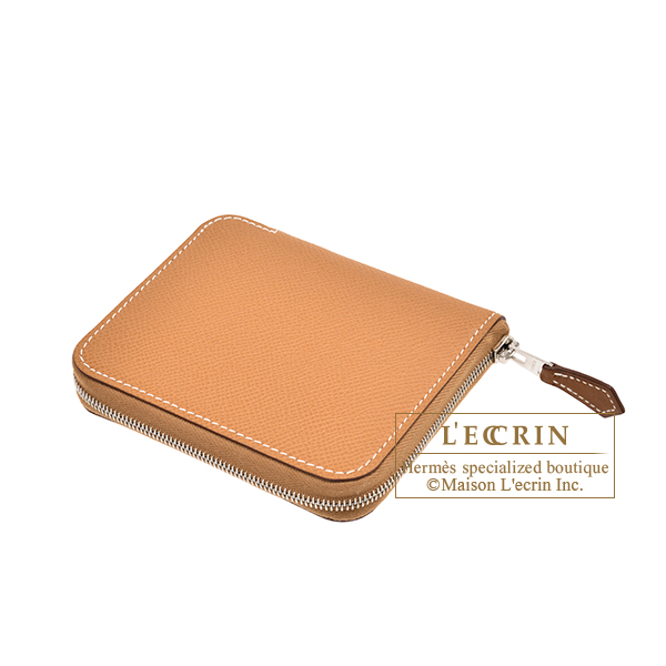 エルメス アザップ シルクイン コンパクト ゴールド/ カシス ヴォー