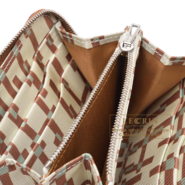 エルメス アザップ シルクイン コンパクト ゴールド/ ヴェールフィズ