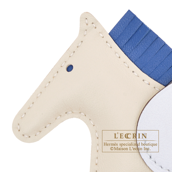 エルメス ロデオチャームペガサスPM クレ/ブルーフランス