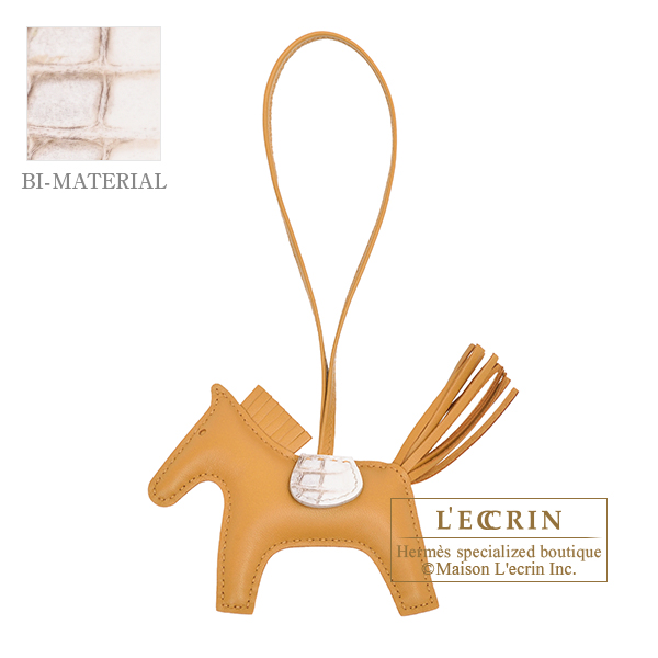 エルメス ロデオチャームタッチPM セサミ/ ヒマラヤ アニョーミロ/ ニ