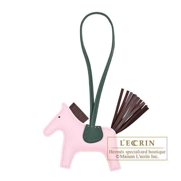 エルメス ロデオチャームPM ローズダーリン/ショコラ アニョーミロ