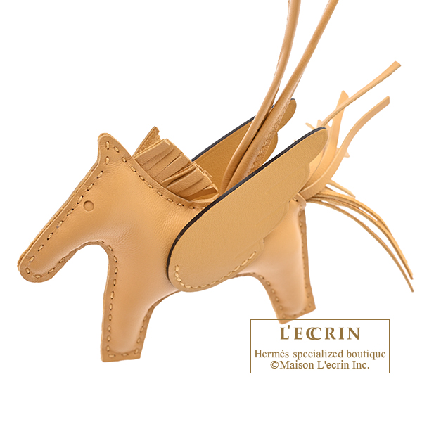 エルメス ロデオチャームペガサスPM パイユ アニョーミロ/スイフト