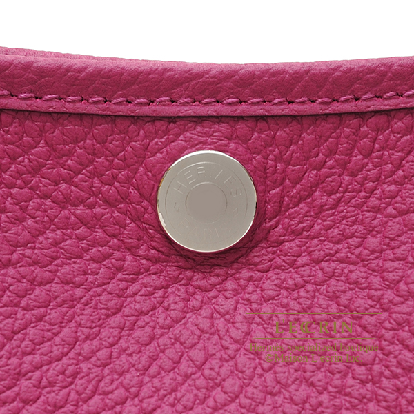 エルメス ガーデンパーティ30/TPM ローズパープル カントリー シルバー