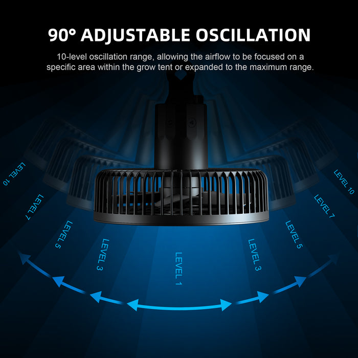 Buy Spider Farmer® 6-inch Clip On Fan for Grow Tents — LED Grow