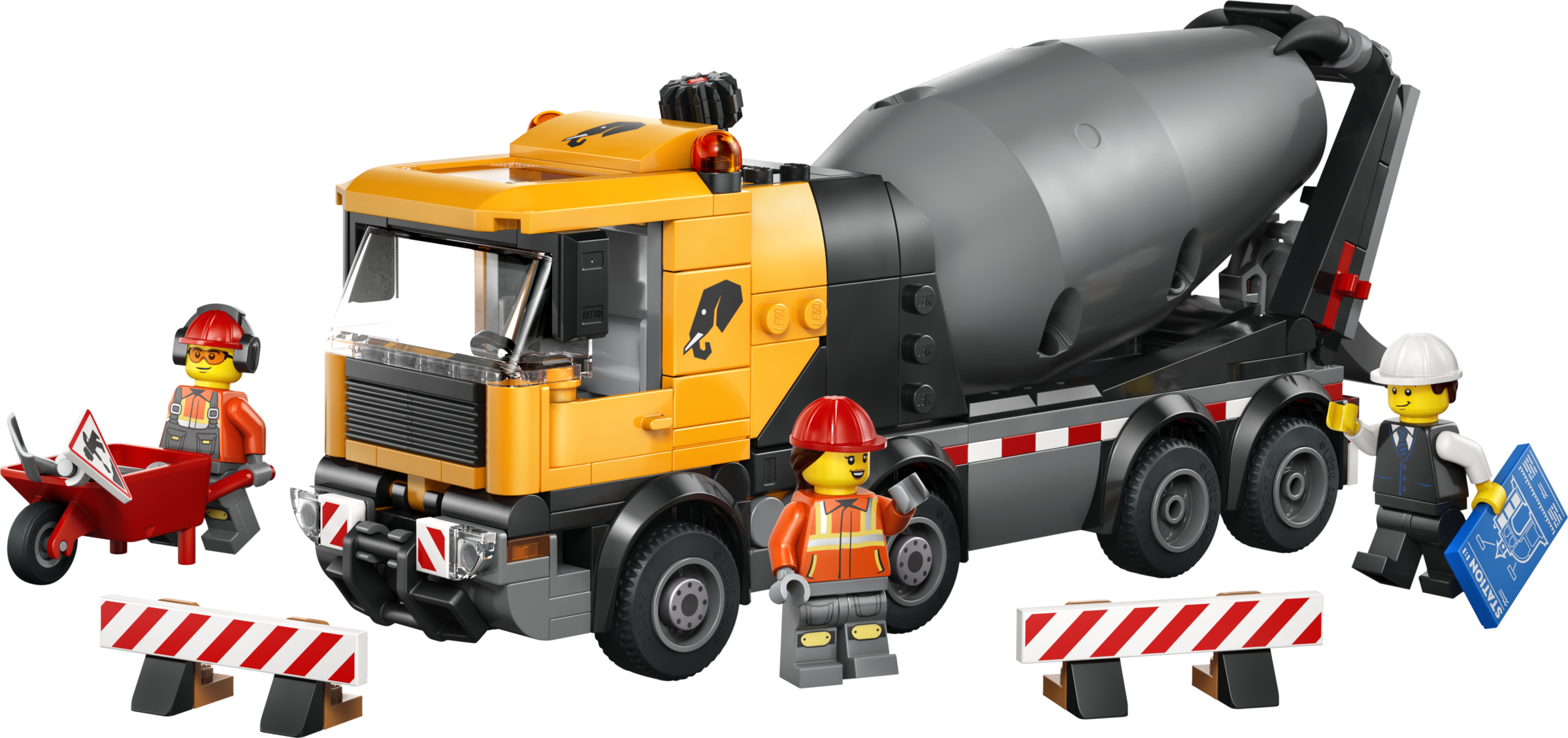 Cement Mixer 60478 | City | Buy online at the Official LEGO® Shop US