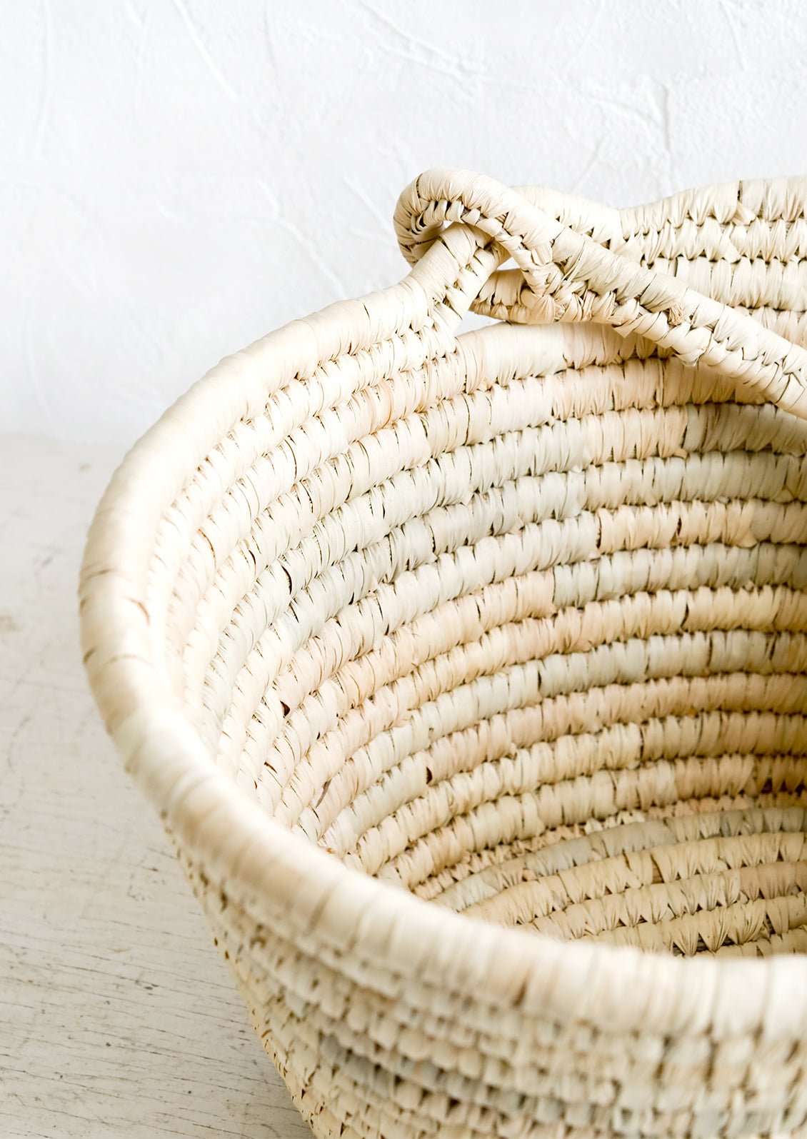 Swing Handle Natural Storage Basket | LEIF