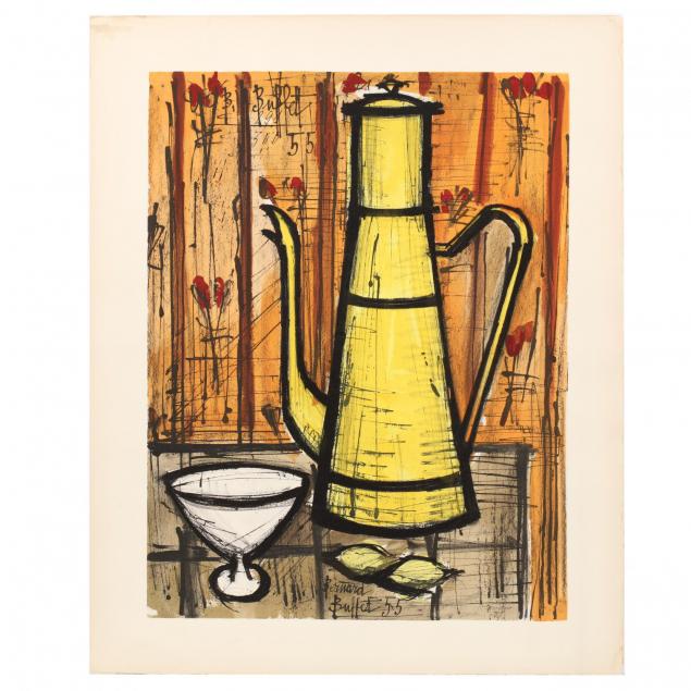 Bernard Buffet (French, 1928-1999), Cafetière Jaune (Yellow Coffee