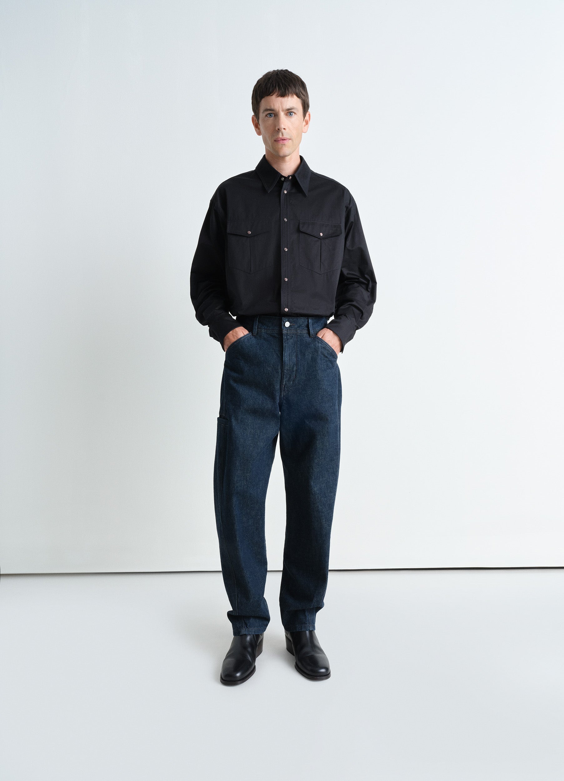 TWISTED WORKWEAR PANTS - Denim Indigo - Heavy Indigo Denim - Men