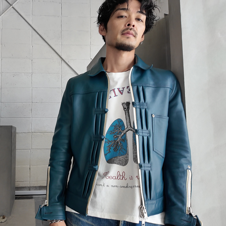 VaLLet 本革 レザージージャン メンズ ヴァレット VALLET06VG レザー