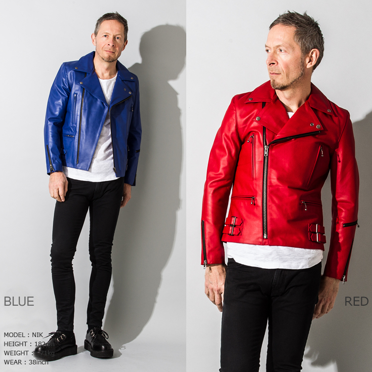 Liugoo Leathers 本革 UKダブルライダースジャケット 着脱ライナー付