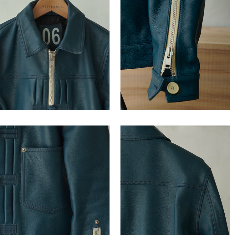 VaLLet 本革 レザージージャン メンズ ヴァレット VALLET06AN レザー