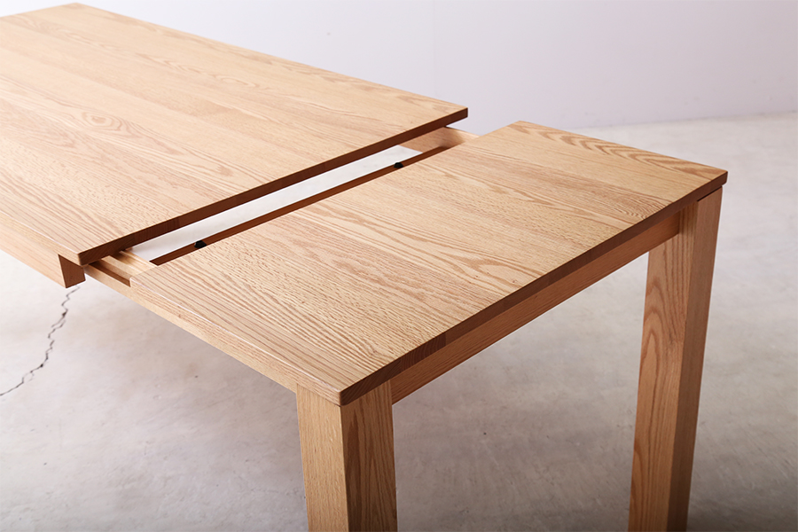 SE 伸長式無垢材ダイニングテーブル OAK(オーク) * - ダイニング