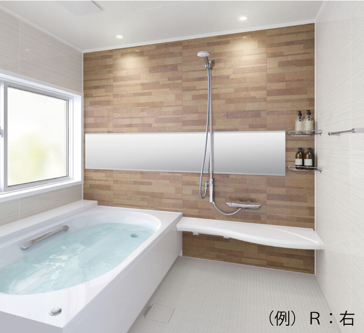 浴室オプション - 管理ナンバーの表示位置 - 【LIXILオンラインショップ】