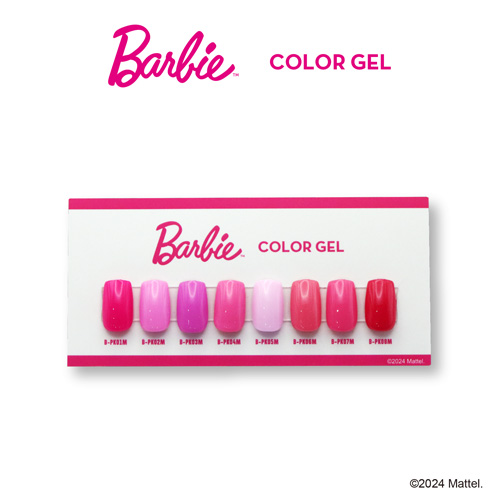 Barbie | カラージェル 8色セット | ライフビューティーネイルプロショップ