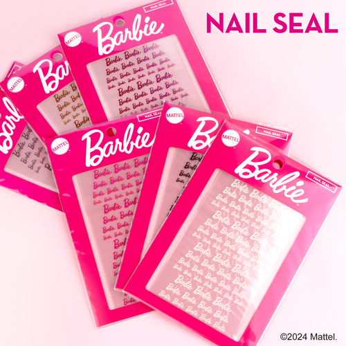 Barbie | ネイルシール ロゴ ピンク | ライフビューティーネイルプロ