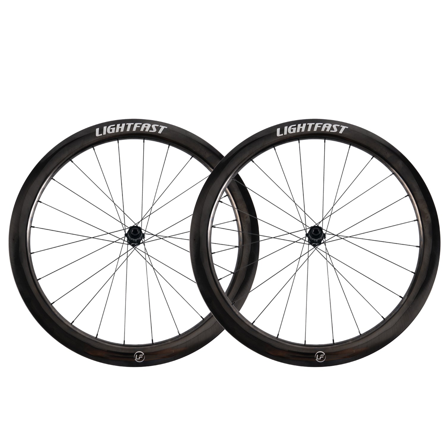 LightFast ウルトラライトカーボンスポークホイールセット-LF CSA