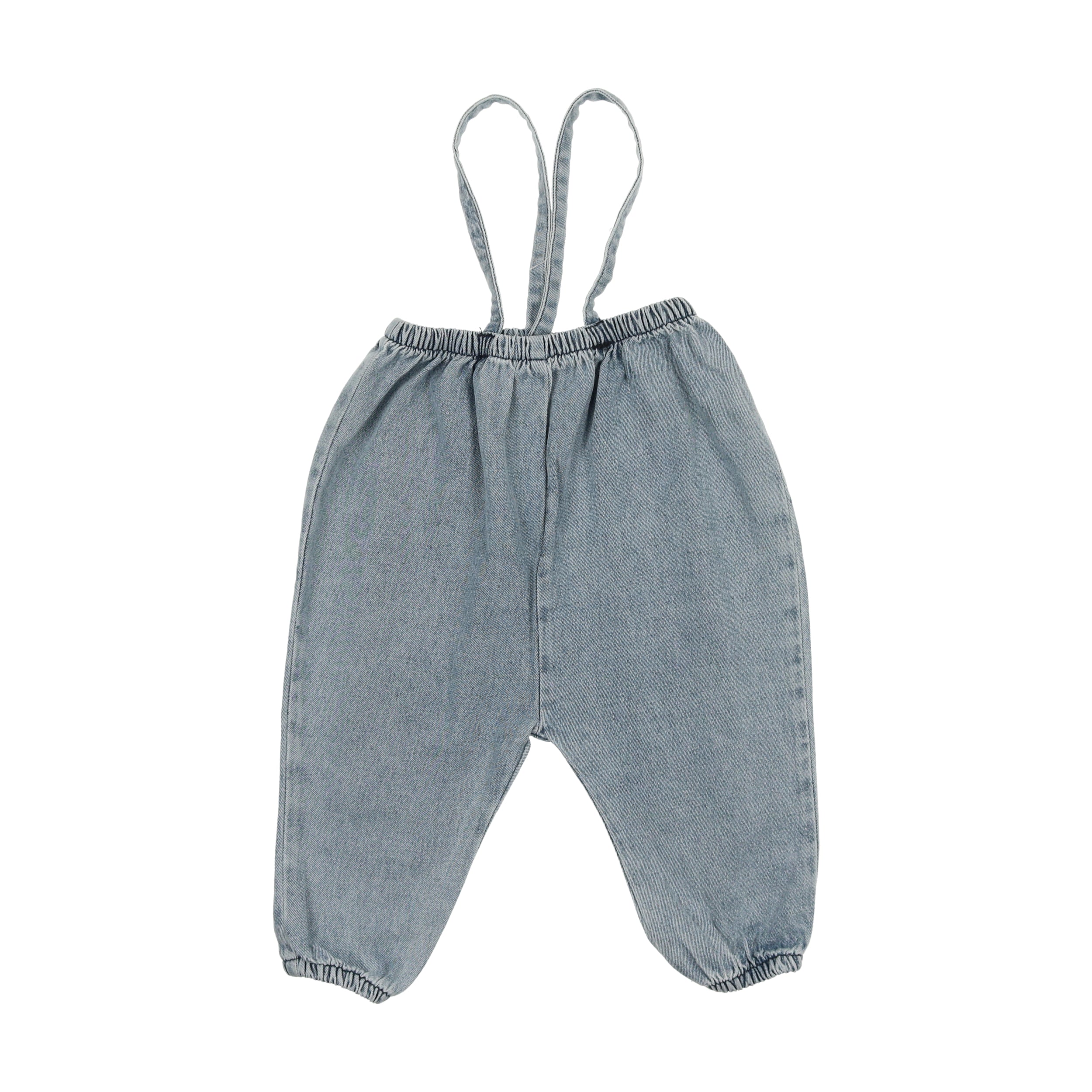Suspender Leggings- Blue Wash – Lil Legs Baby