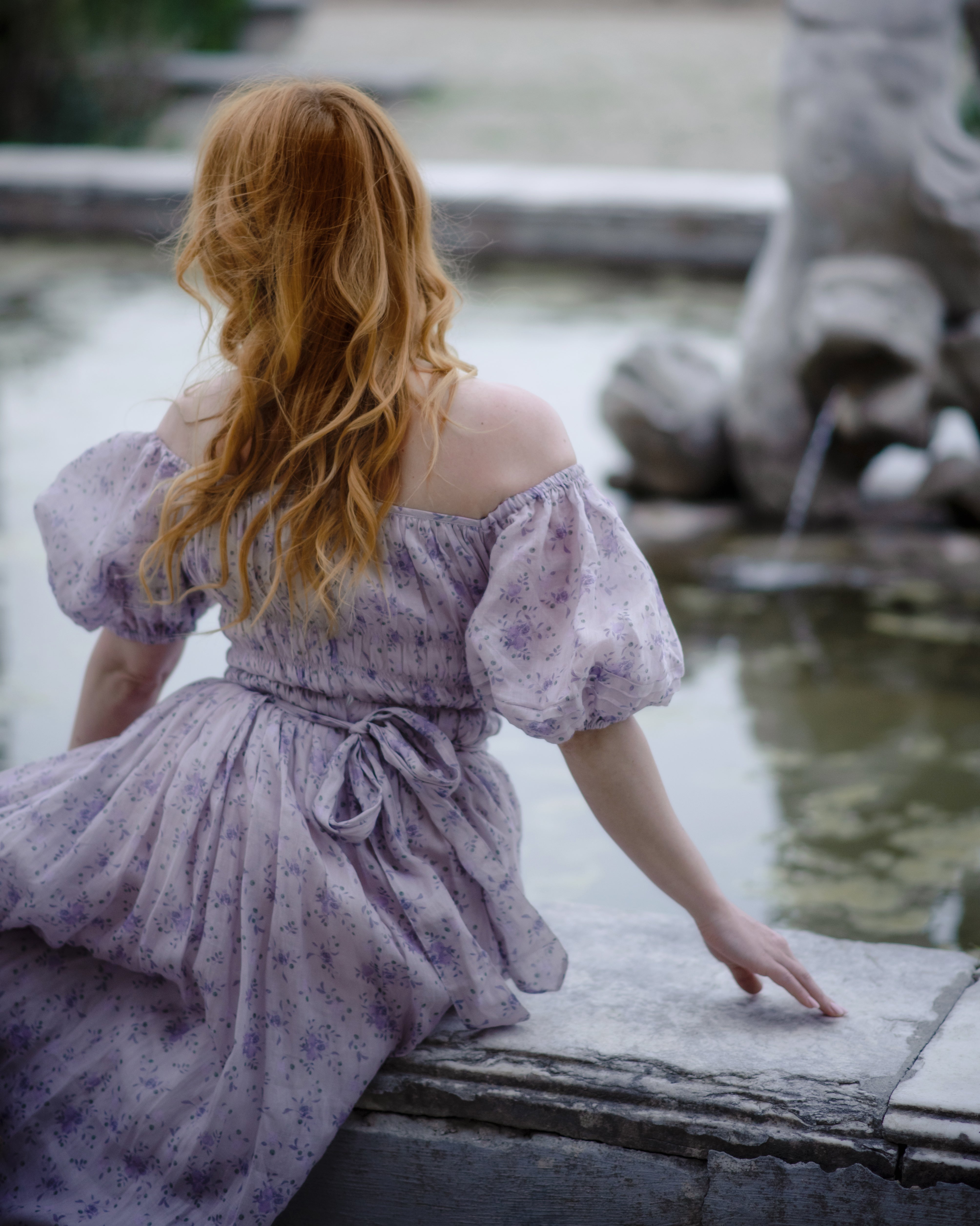 Alice 19 | Floral linen dress – Linennaive