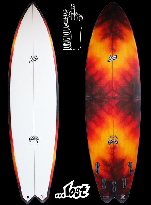 lostメイヘム・サーフボードミッドレングス・グライドラ lostメイヘム