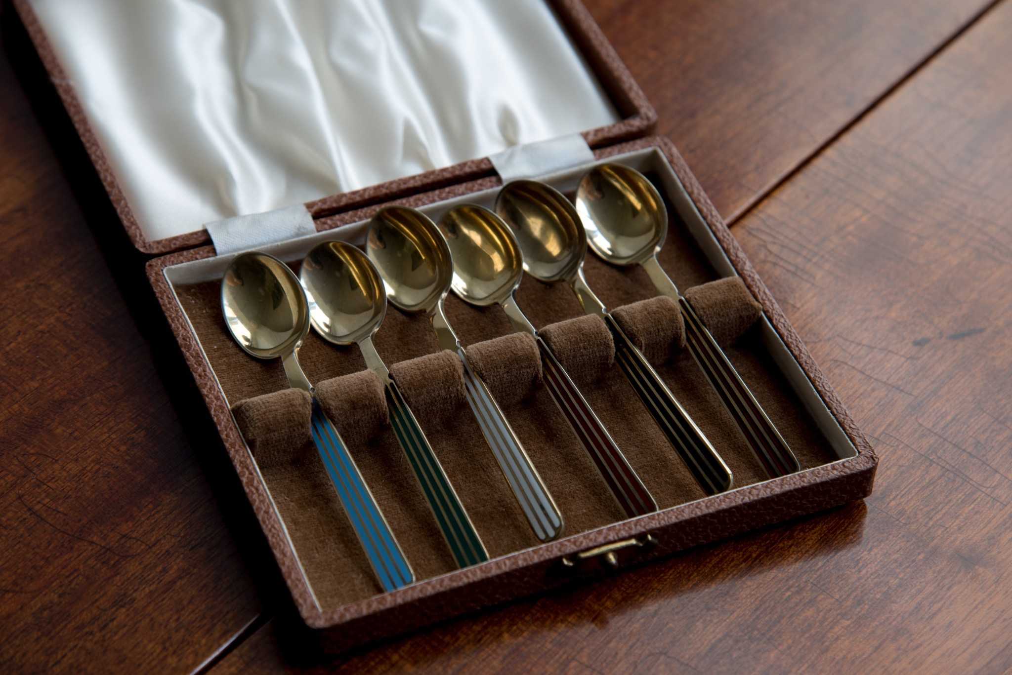 デンマーク クリスマスMichelsen スターリングシルバー スプーン A