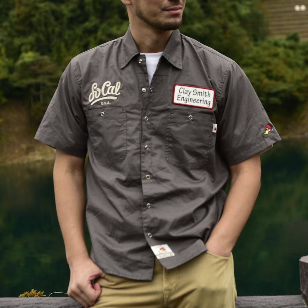 ツーリング先でも決まる！古き良きアメリカの雰囲気漂うワークシャツが