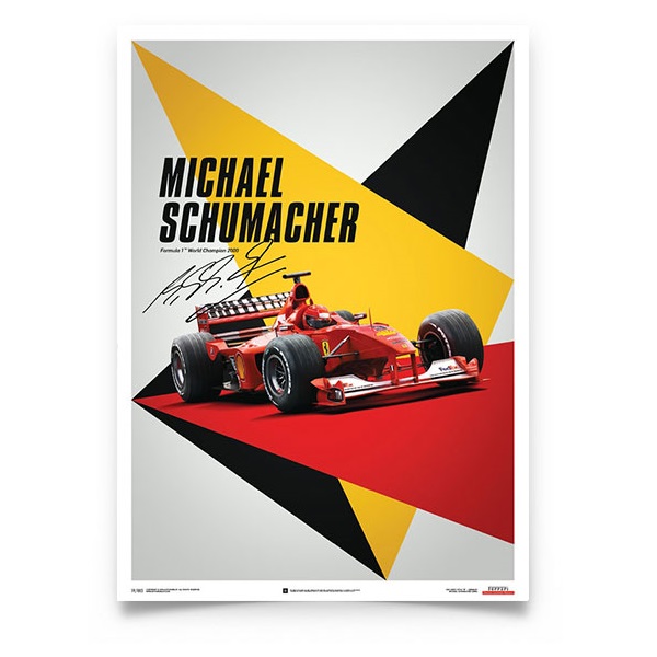 ○ミハエル・シューマッハ 7th チャンピオン記念 フェラーリ F1