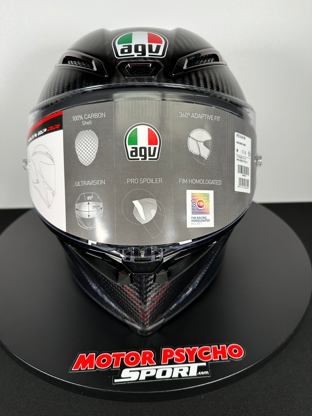 AGV Pista GP RR Mono Iridium Carbon Helmet – Motor Psycho Sport