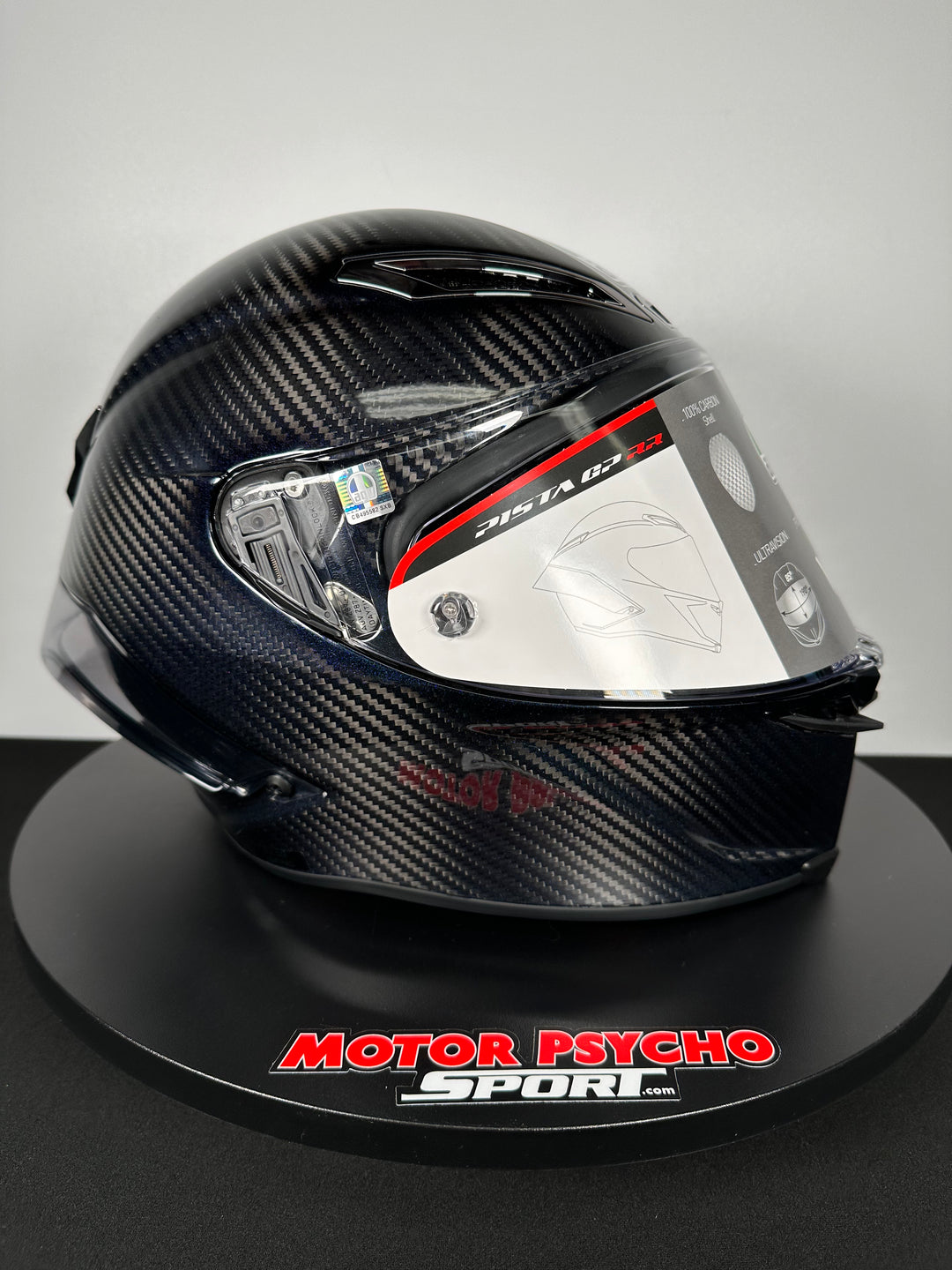 AGV Pista GP RR Mono Iridium Carbon Helmet – Motor Psycho Sport