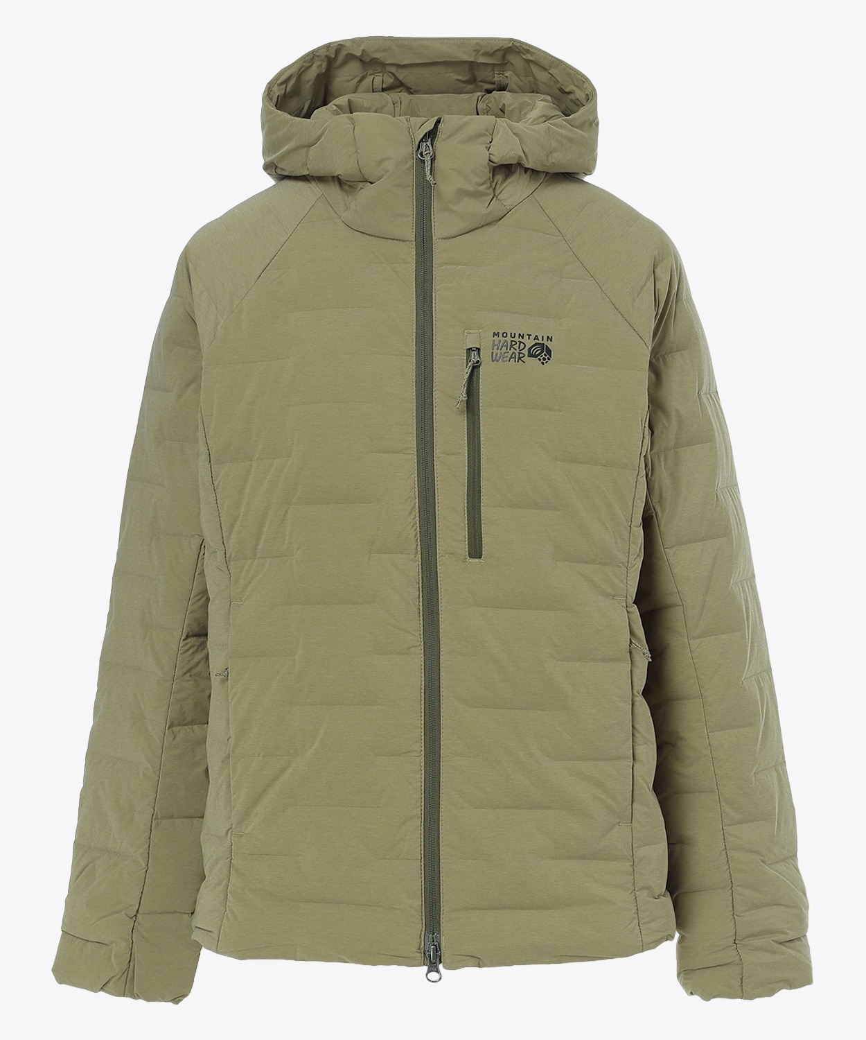 ストレッチダウンフーディ(XS Landslide Heather)│マウンテンハード