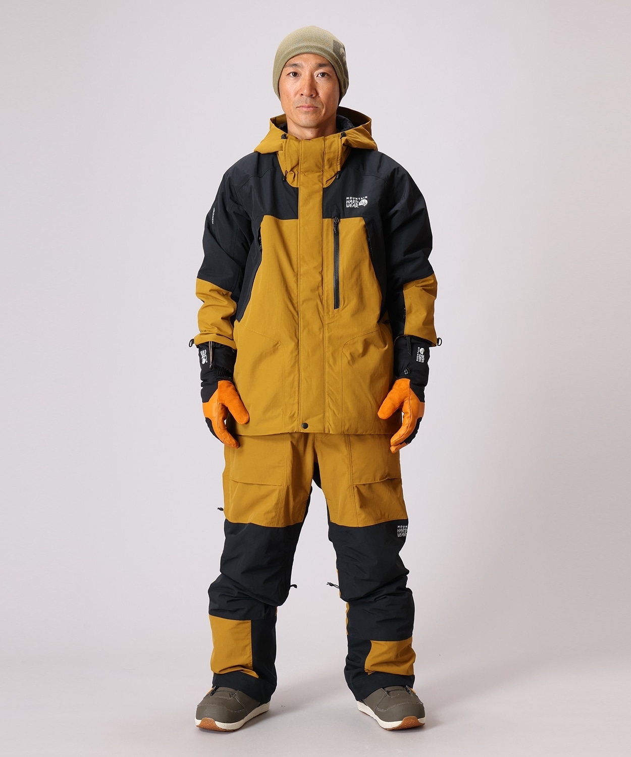 ファーストトラックスビブ(S Olive Gold Black)│マウンテンハード