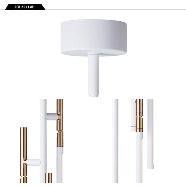 Vision 3 LED-ceiling lamp ビジョン3LEDシーリングランプ 照明