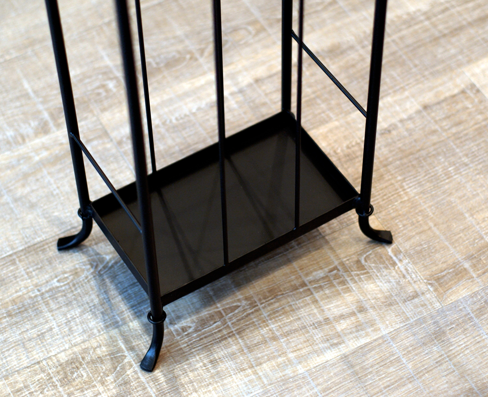 傘立て アイアン モダンクラシック シンプル 角型 コンパクト AJ-171