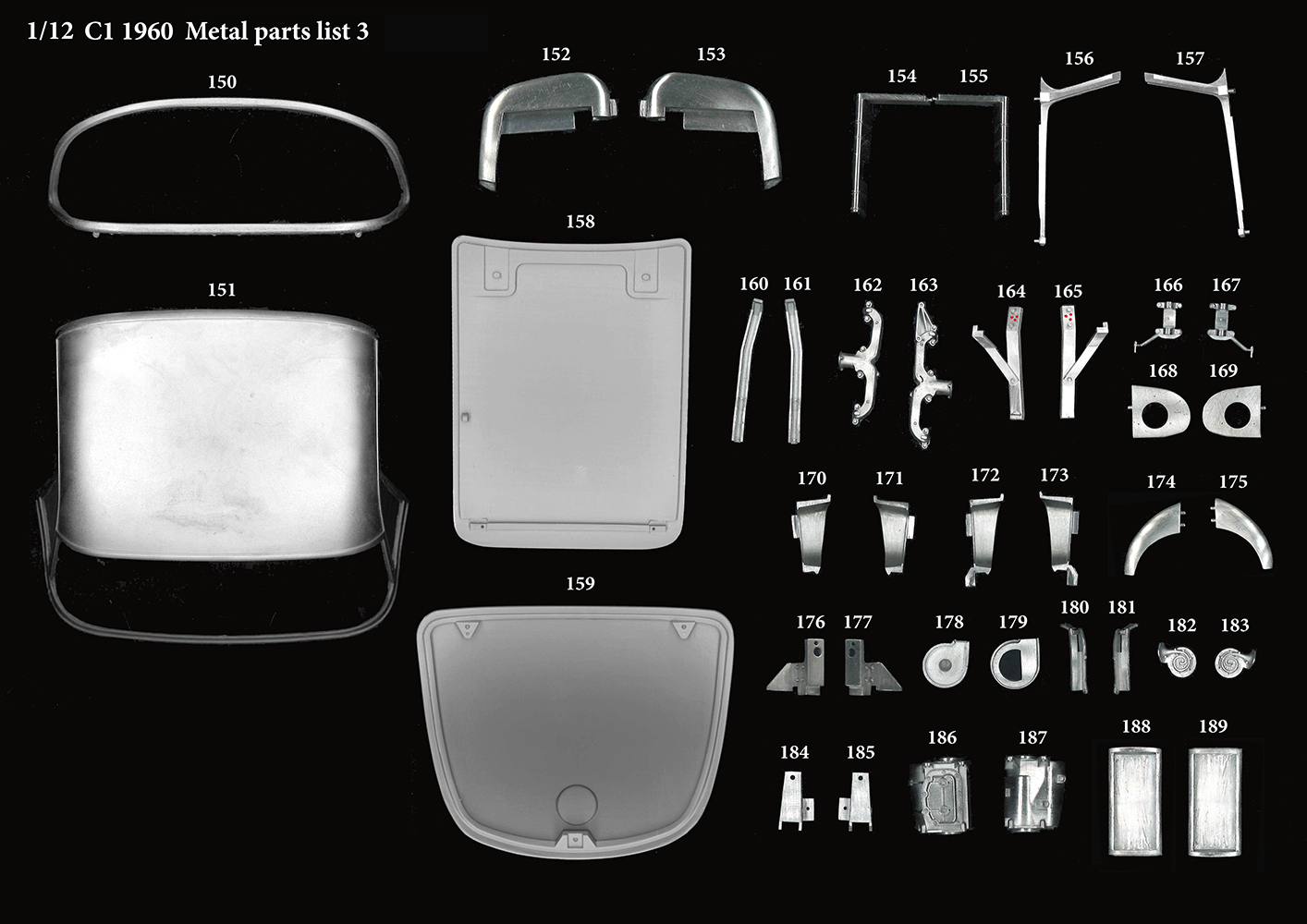 1/12scale Fulldetail Kit : C1 [1960]