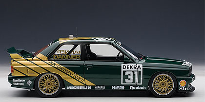 Autoart BMW M3 e30 2.5 Sportevo DTM 1991 MM Diebels Racing Team