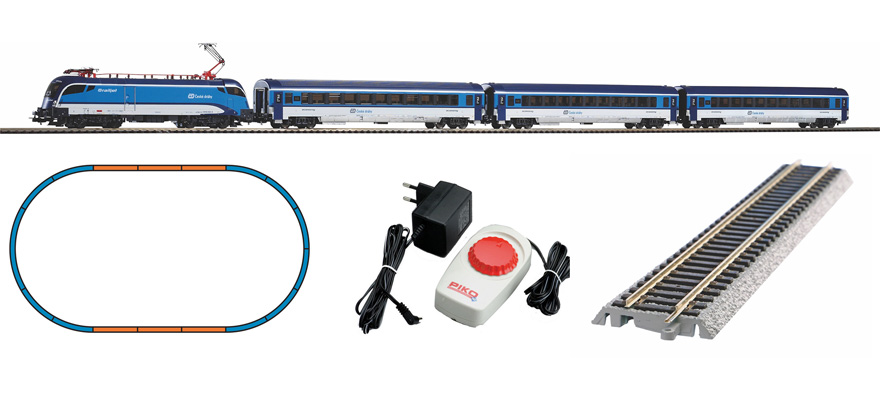 Piko 57179 Scala H0 Set di partenza del treno Railjet del CD
