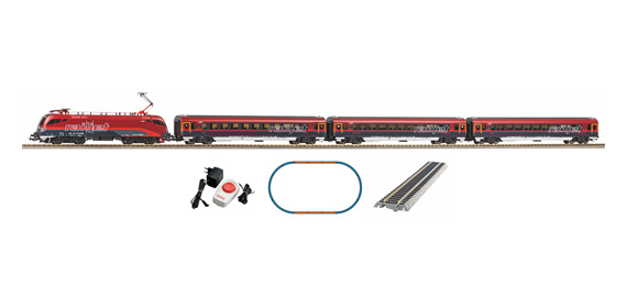 Piko 57178 鉄道ゲージ H0 ÖBB、エポックVIのセットRailjetトレイン