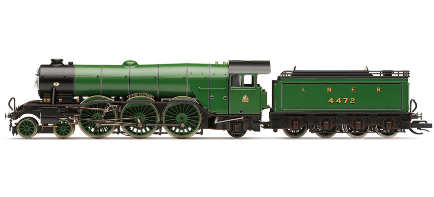 Hornby TT3004M 鉄道ゲージ TT 蒸気機関車 LNER A1 4-6-2 4472