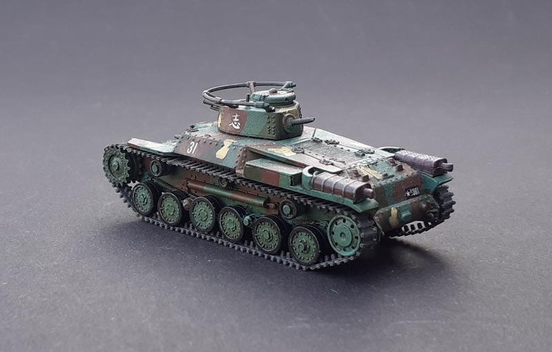 Typ 97 Chi-Ha, Airfix 1:76 von Tom Klose