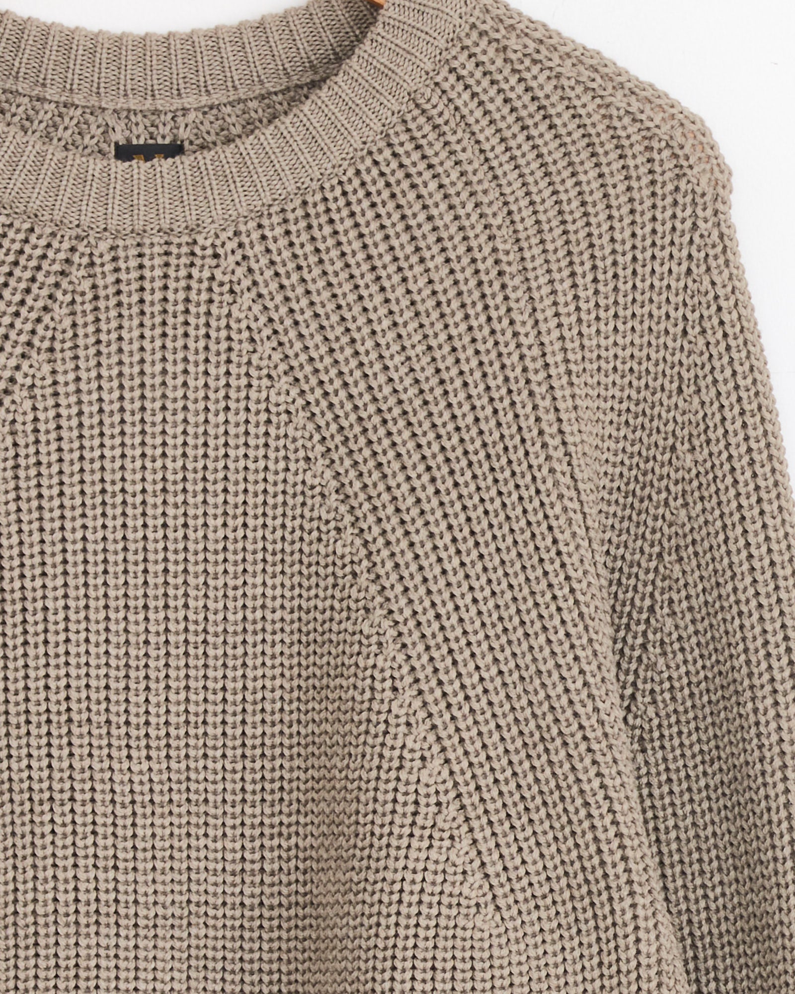 Signature Crewneck in Merange Brown