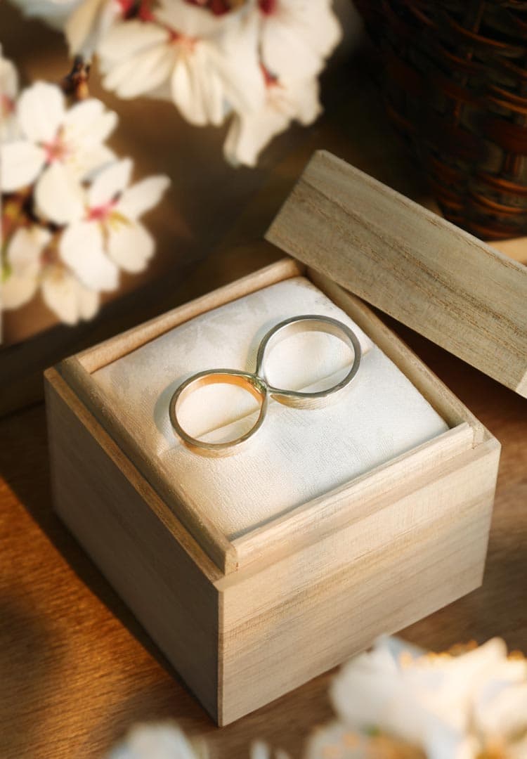 杢目金屋リングセット10.5号、13号