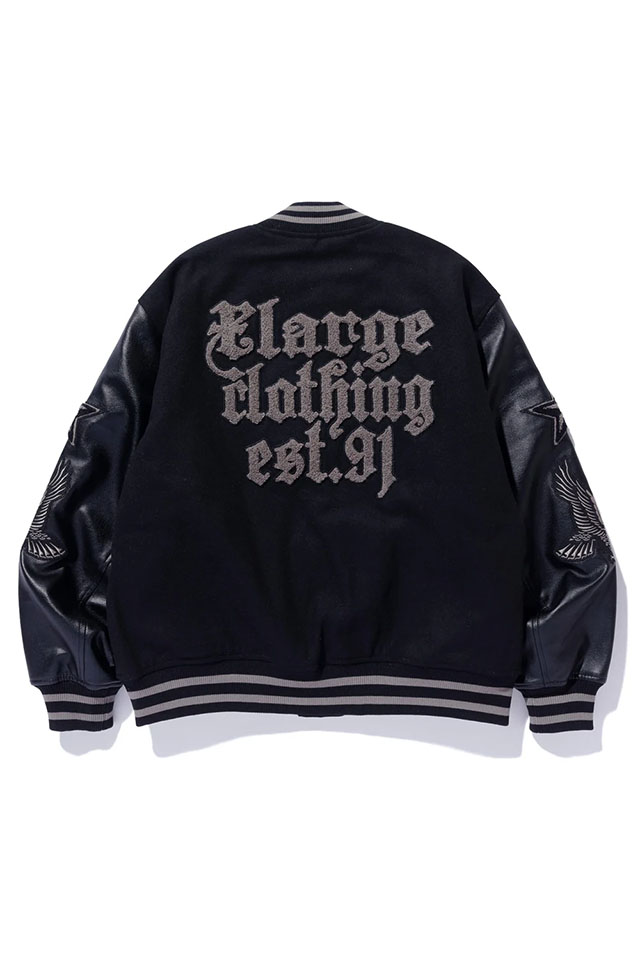 ポルノグラフィティ スタジャン ブラック M スタジアムジャケット