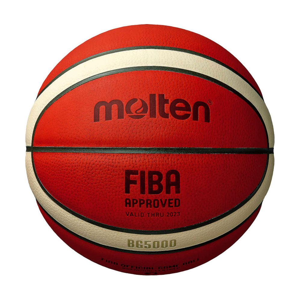 Bola de Basquete Molten BG5000 Basketball em Couro FIBA Approved T7