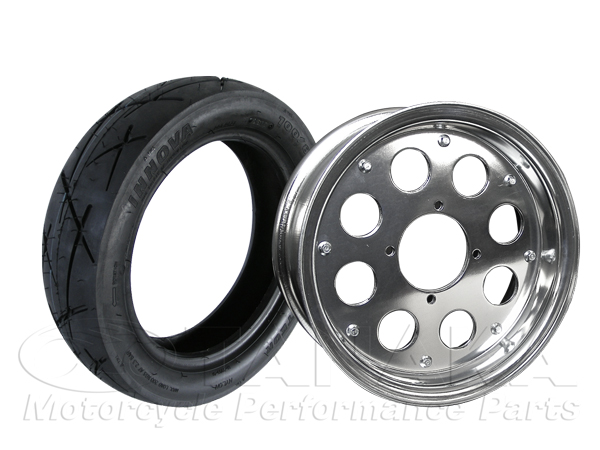 448wモンキー用10インチアルミホイール＆イノーバ100/80-10タイヤ