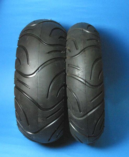 080wモンキー用8インチアルミホイール・タイヤ前後セット｜ モンキー