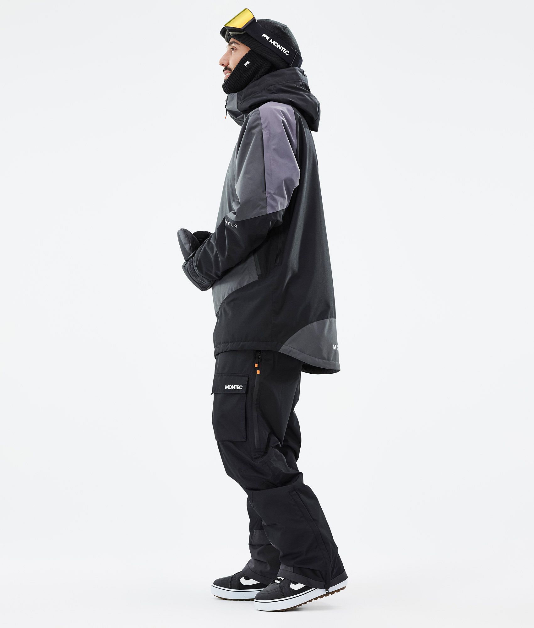 Montec Apex Snowboard Jacket Men Phantom/Black/Pearl | Montecwear.com