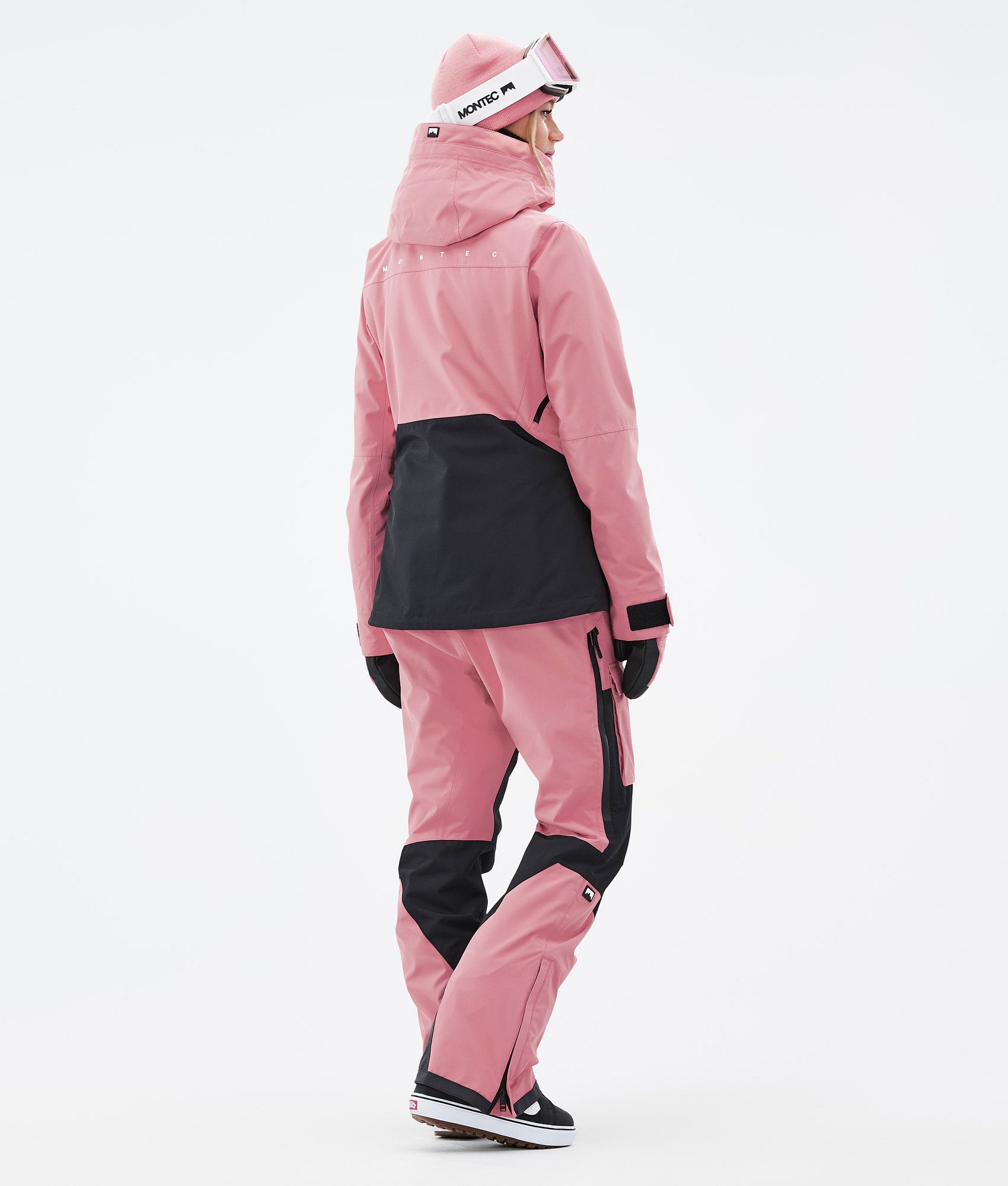 Montec Moss W Snowboard Jacket Women Pink/Black | Montecwear.com