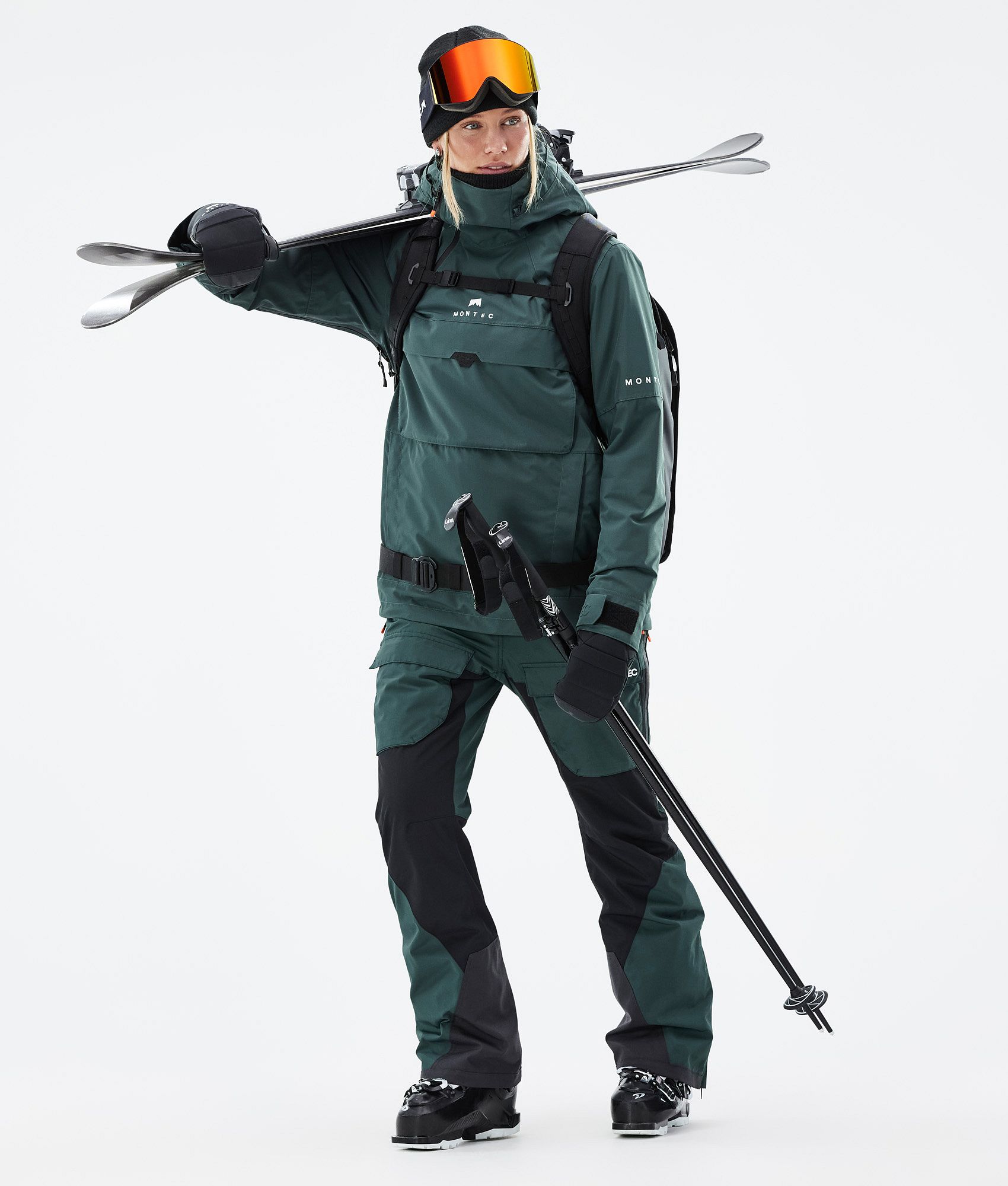 Montec Dune W/Fawk W スキーウェアセット レディース Dark Atlantic