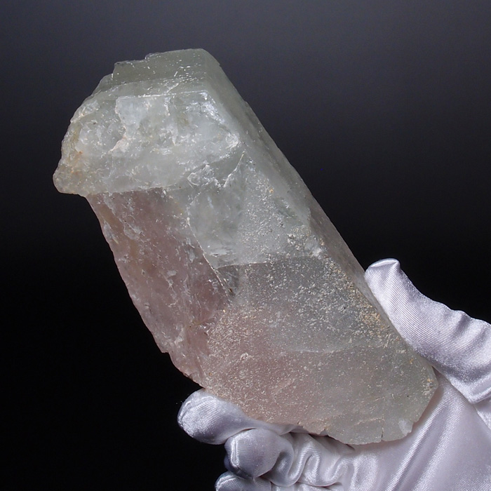 C839 アクアマリン＆モルガナイト 原石 ― 水晶天然石専門店ムーン