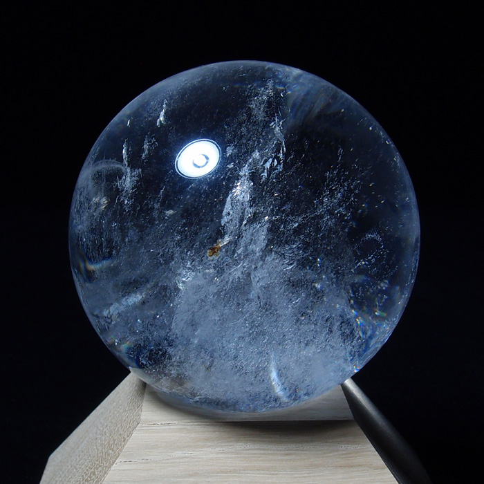 G1225 天然水晶玉【大玉】 水晶丸玉 水晶天然石専門店ムーンマッドネス