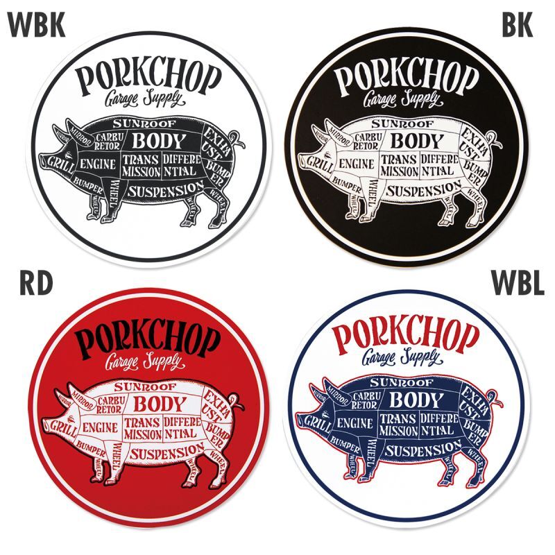 neighborhood challenger ポークチョップ46枚ステッカー CHALLENGER